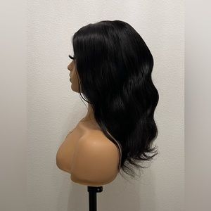 New! Top Quality, 16” Transparent Lace 6x6 Closure Body Wave Wig, high density